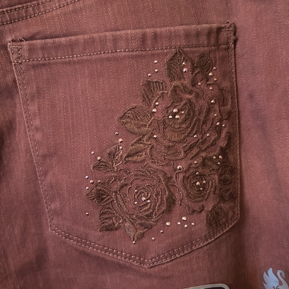 Gloria Vanderbilt Amanda Straight Leg Jeans Size 16 - Picture 5 of 8